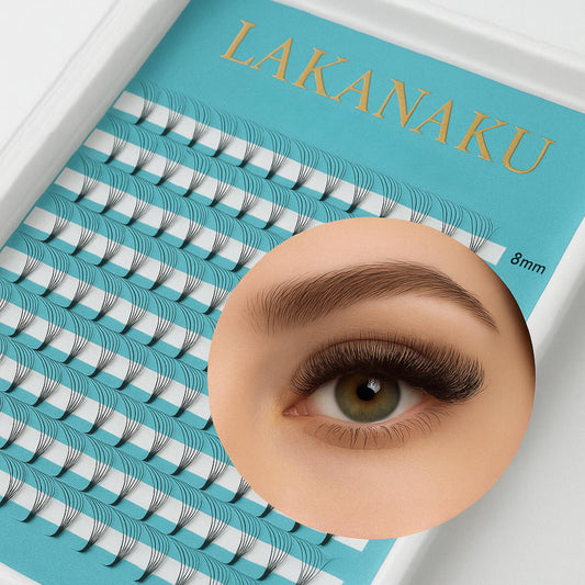 Boîte d’Extensions Cils Pro – Effet Mat Cachemire, Courbe Parfaite