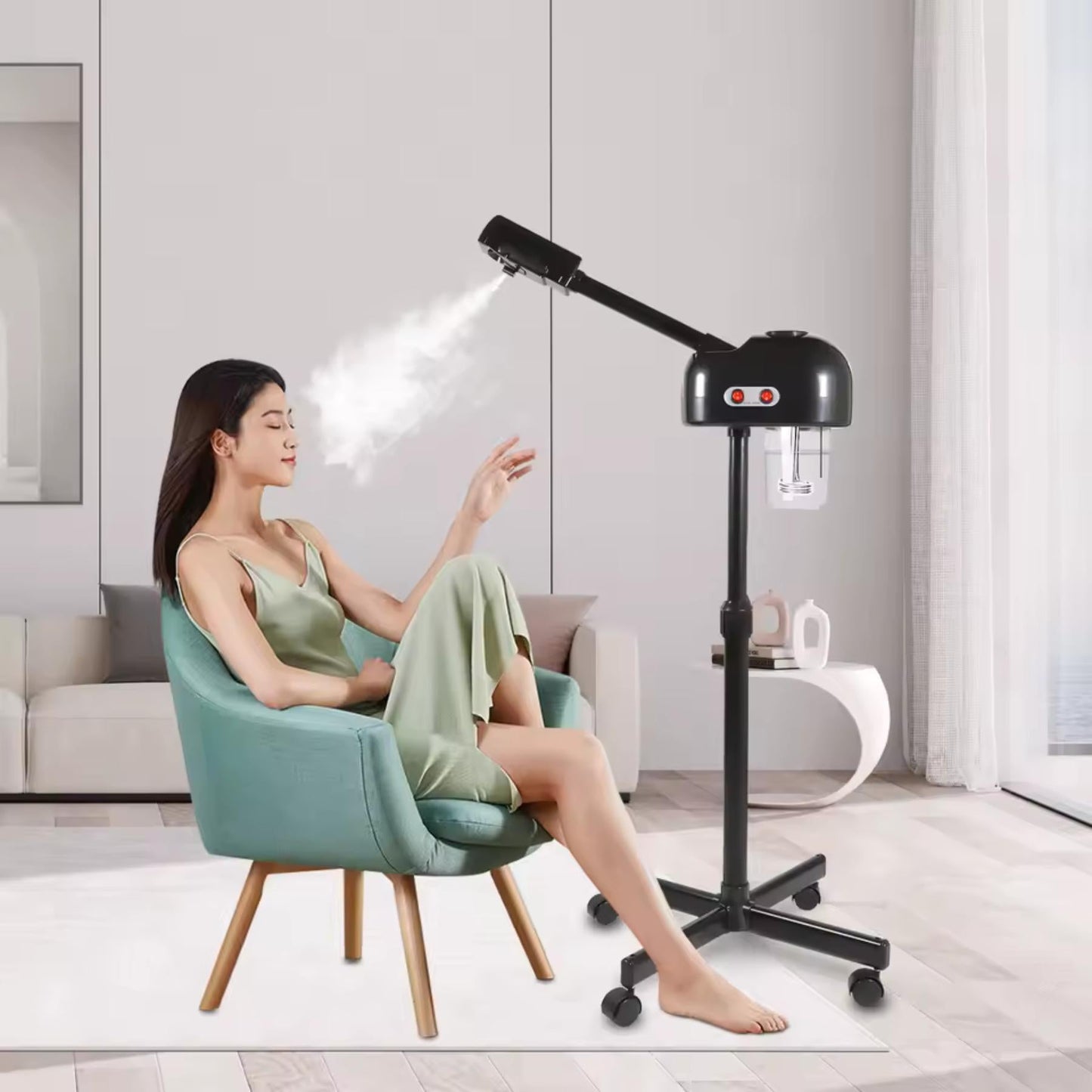 Diffuseur de Vapeur Facial – Détente à Domicile: Rituel Purifiant et Hydratant