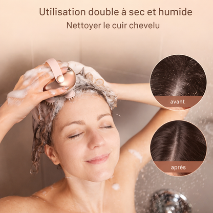 Masseur Électrique Cuir Chevelu- Détente&Soin Capillaire élégant