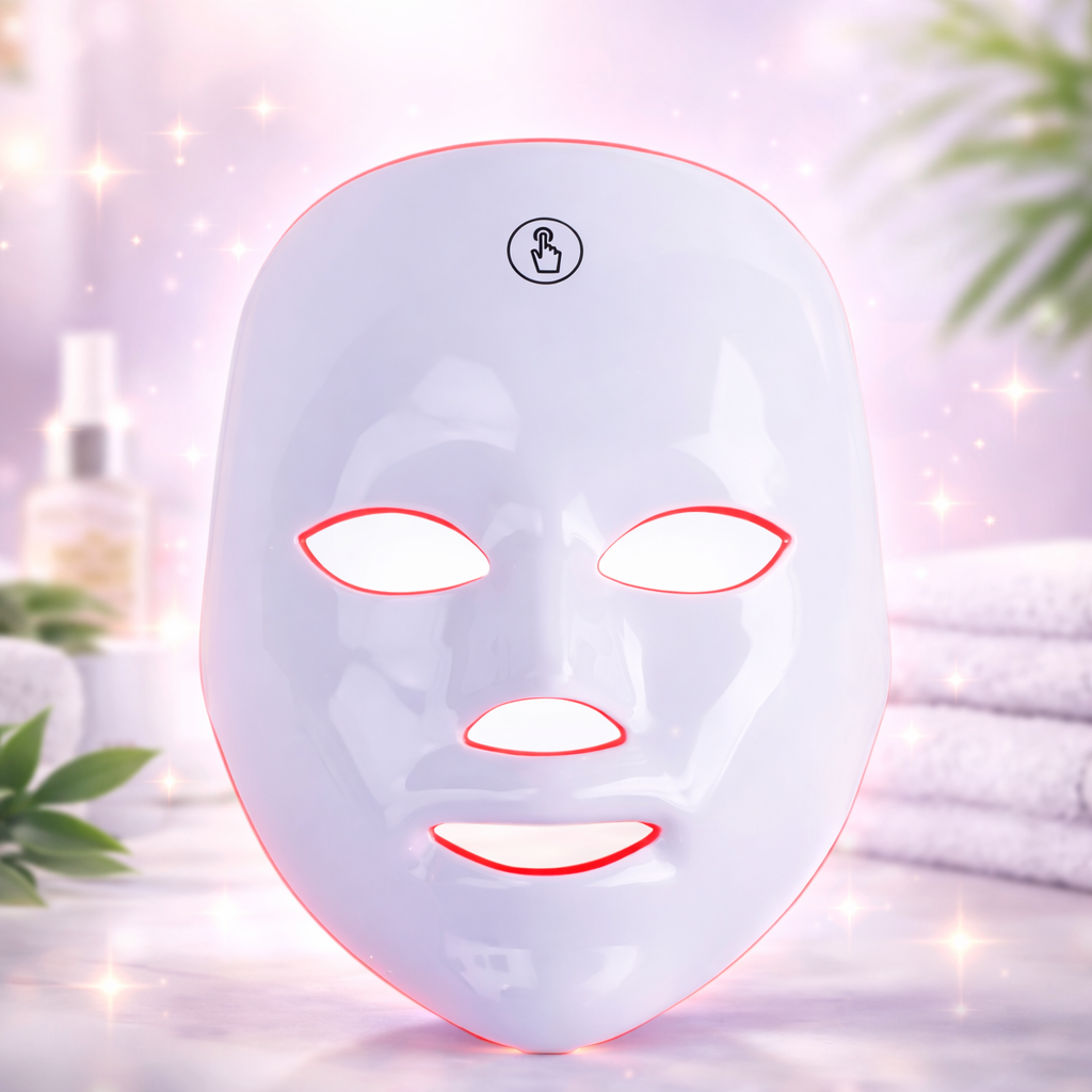 Masque LED Visage – Soin Réparateur et Rajeunissant